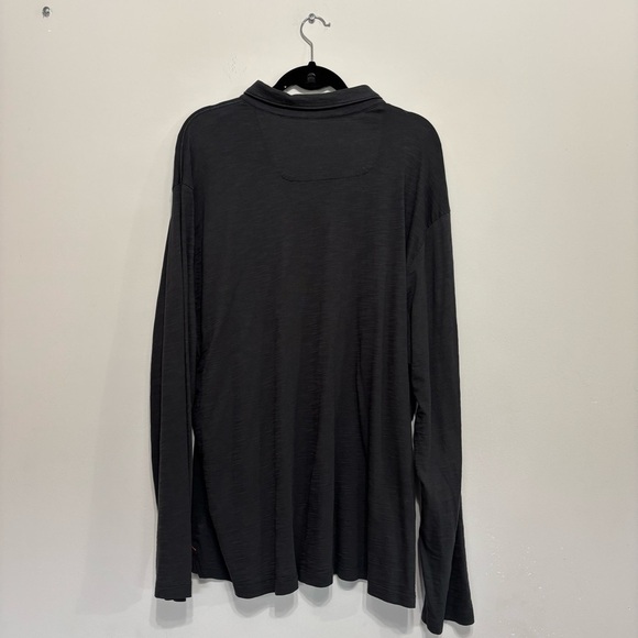 Tommy Bahama Charcoal Polo Shirt - Picture 3 of 4